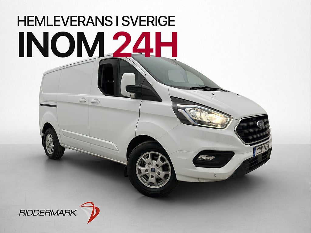 Ford transit-custom 280 130hk Värmare B-Kamera 3-Sits MOMS