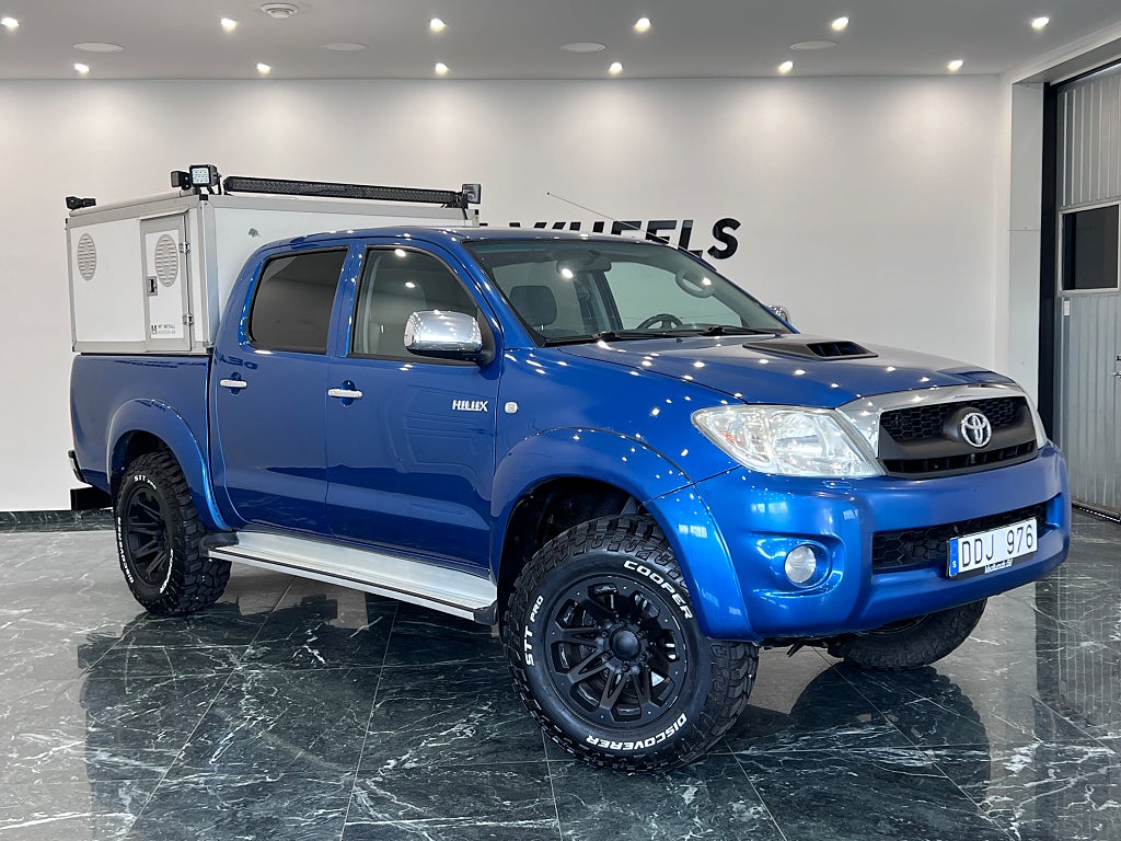 Toyota Hilux Dubbelhytt 3.0 D-4D 4x4/Jägarbil/jaktbil/Arbetsbil