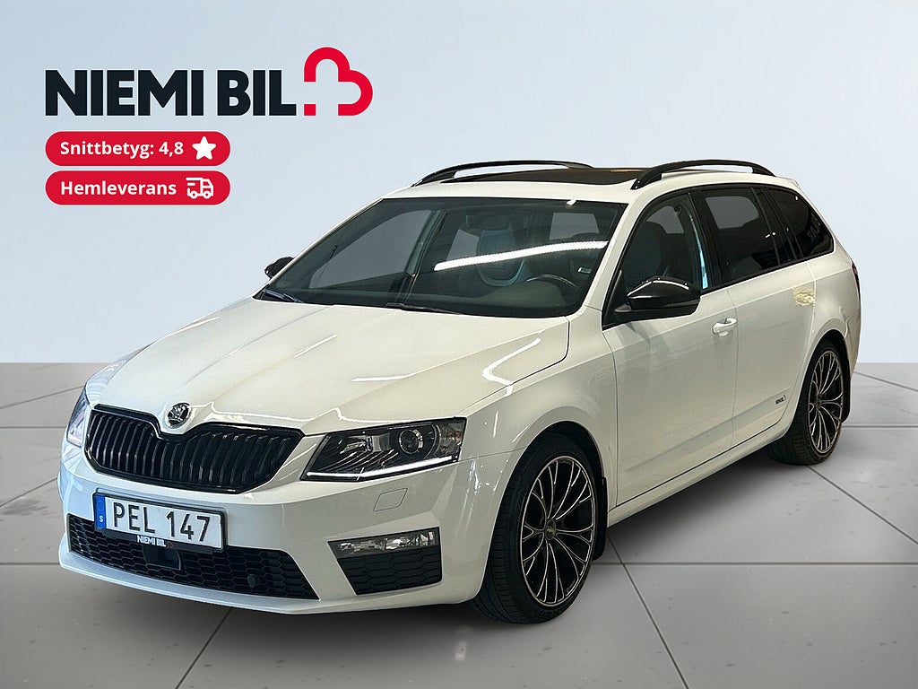 Skoda Octavia Kombi 2.0 TDI 4x4 RS Drag Mvärme B-kamera Panorama S&V