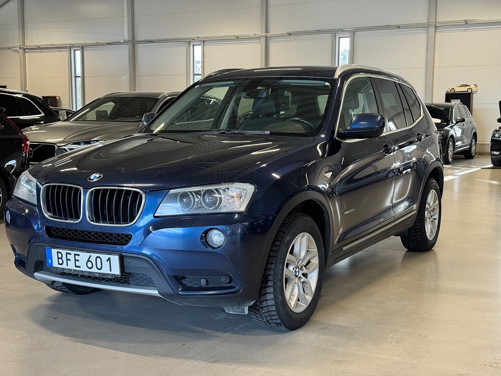 BMW X3 xDrive20d AUT DRAG S&V-HJUL KAMERA MOTORVÄRMARE