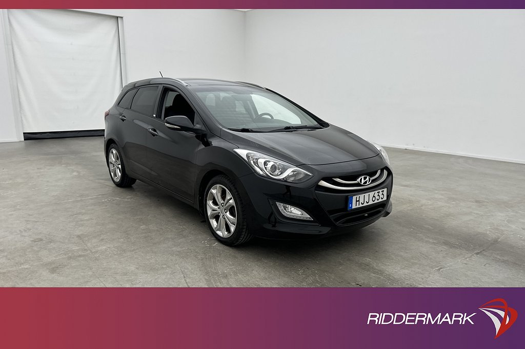 Hyundai i30 Kombi 1.6 GDI 135hk Pano Sensorer Rattvärme