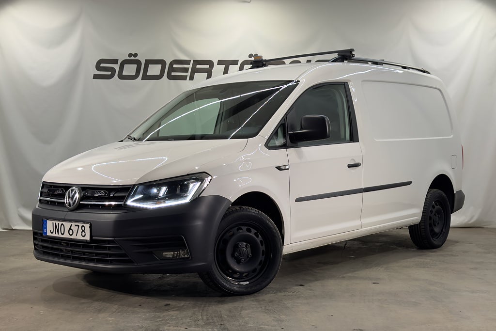 Volkswagen Caddy Maxi 2.0 TDI 4M DRAG VERKSTADSKÅP MOMSBIL