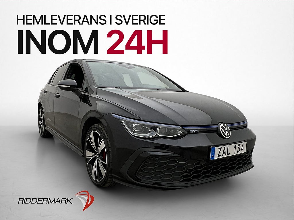 Volkswagen Golf GTE 1.4 TSI 245hk Cockpit P-Värm Matrix Navi