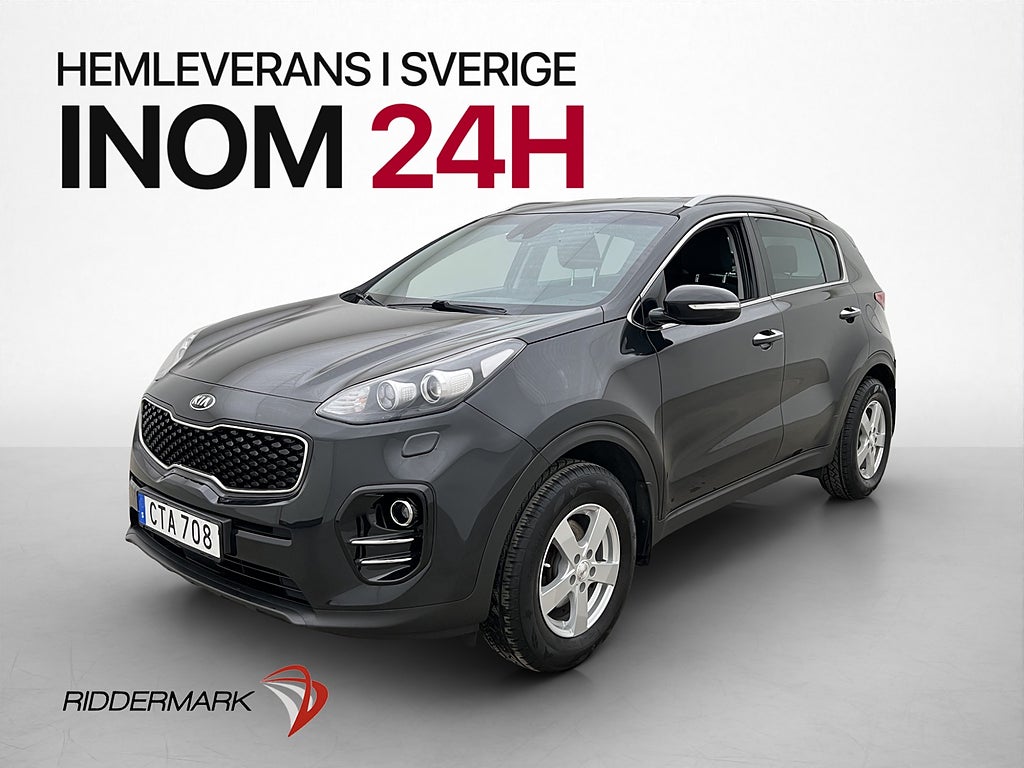 Kia Sportage 132hk Advance Kamera Navi Rattvärme Två-Brukare