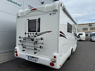 Husbil-halvintegrerad RIMOR Sweden Limited Låga långbäddar & taksäng! 5 bältad! 20 av 20