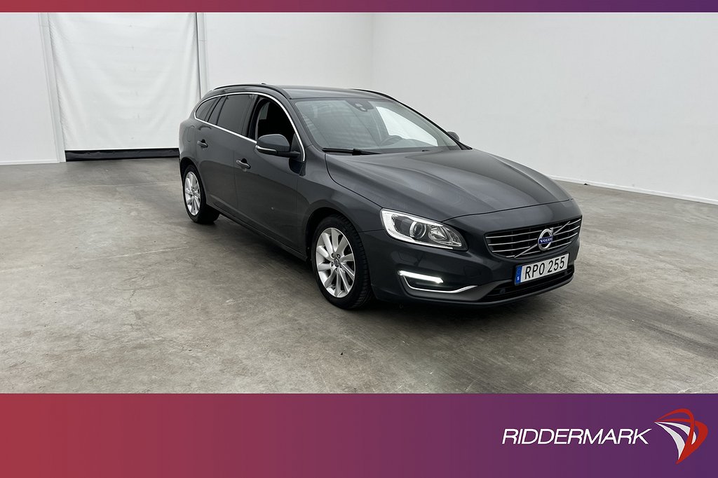 Volvo V60 D4 181hk Momentum VOC Värm Rattvärme Sensorer