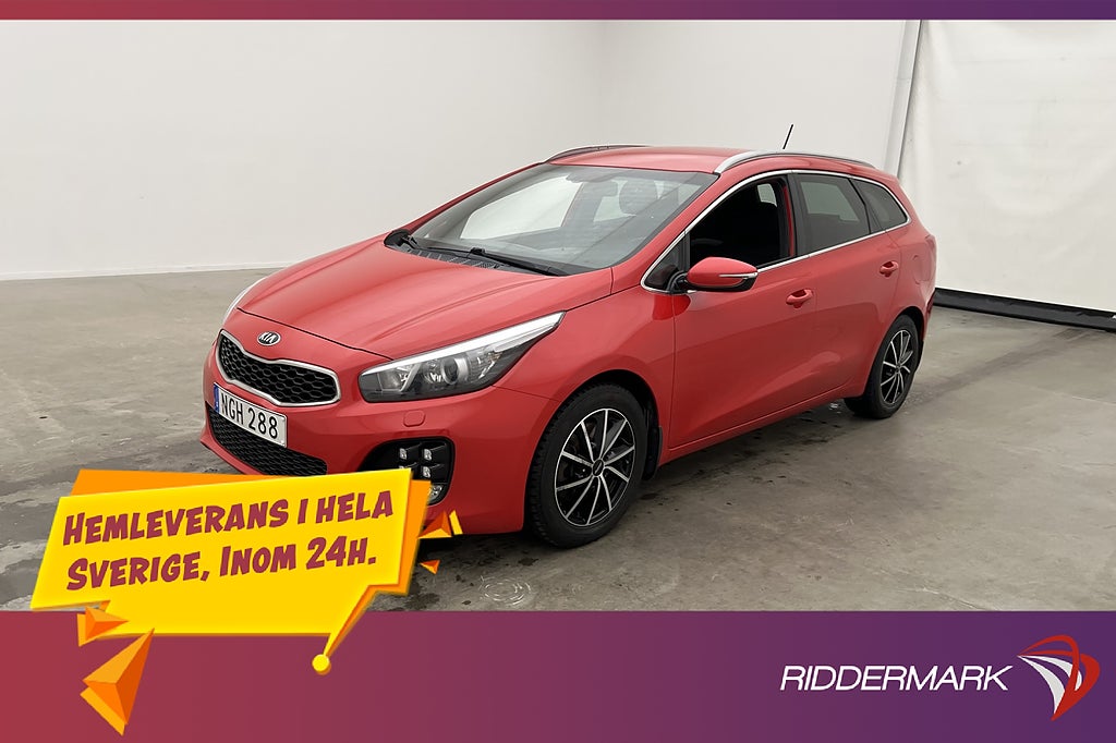 Kia Ceed SW 1.6 136hk GT-Line Navi P-Sensorer Dragkrok