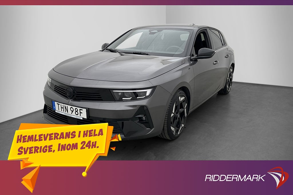 Opel Astra GSe Plug-in 225hk HUD 360° CarPlay Navi MOMS