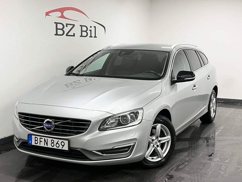 Volvo V60 D4 Summum Eu6/ M&K Värmare/ Drag/ Ny Kamrem