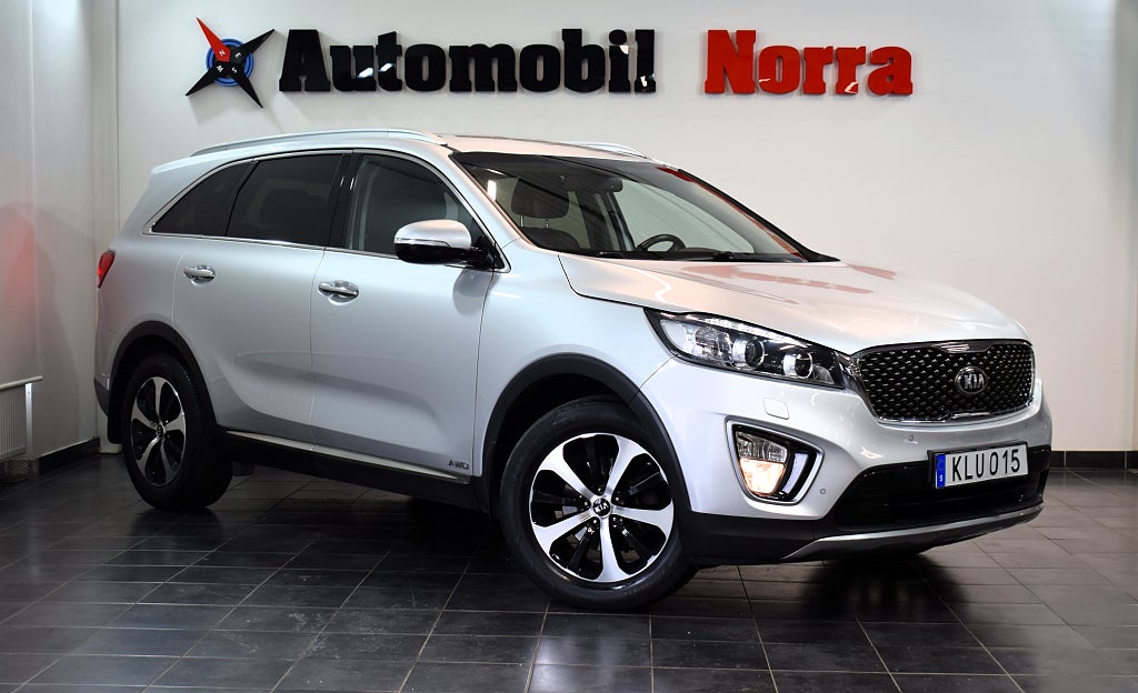 Kia Sorento 2.2 CRDi AWD Business Euro 6 7-sits nybesiktad 