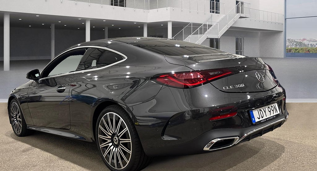 Mercedes-Benz CLE 300 4MATIC Coupé AMG Värmare Drag Glastak - bild 2
