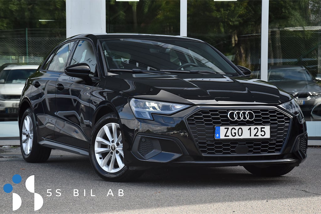 Audi A3 Sportback 35 TFSI FARTHÅLLRE CARPLAY 150 HK