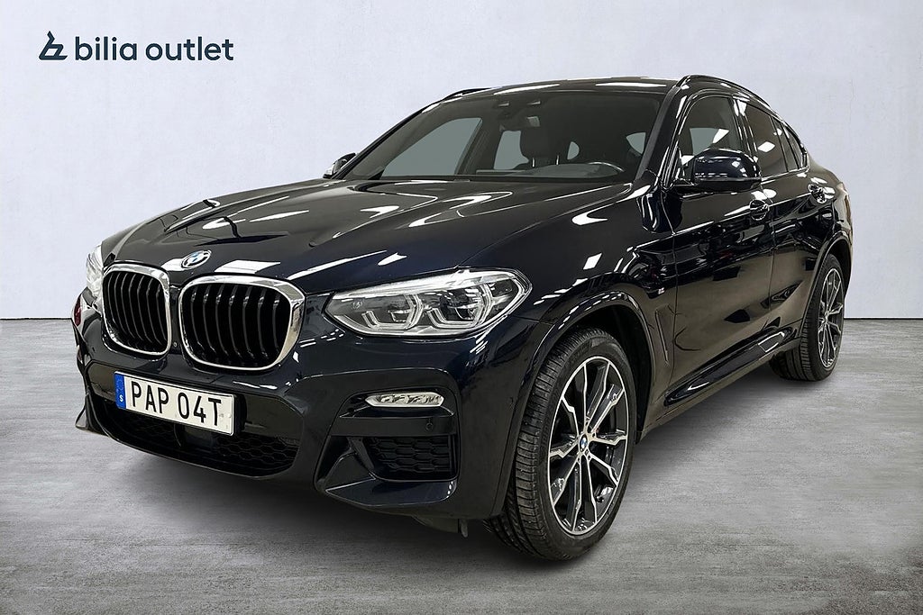 BMW X4 xDrive30i M Sport Dragkrok Skinn Navigation H&K 