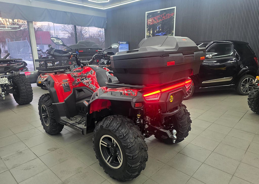 Loncin Xwolf 550 Lång Hasplåt, Packbox, Korg - FYND 