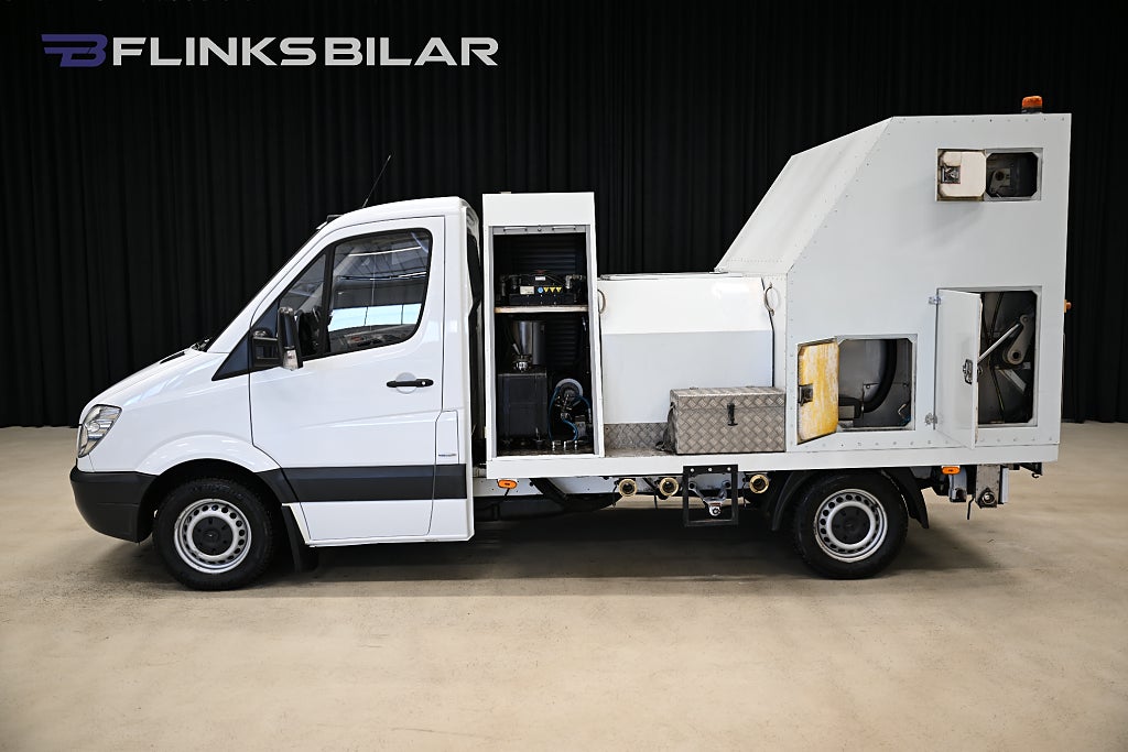 Mercedes-Benz Sprinter 316 163HK Sopkärlstvätt Webasto 4340Mil Leasebar