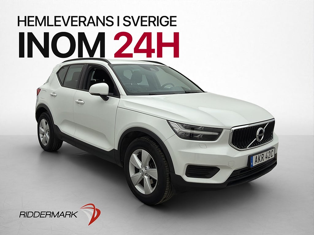 Volvo XC40 T3 163hk Kinetic VOC Värmare Rattvärme P-Sensorer