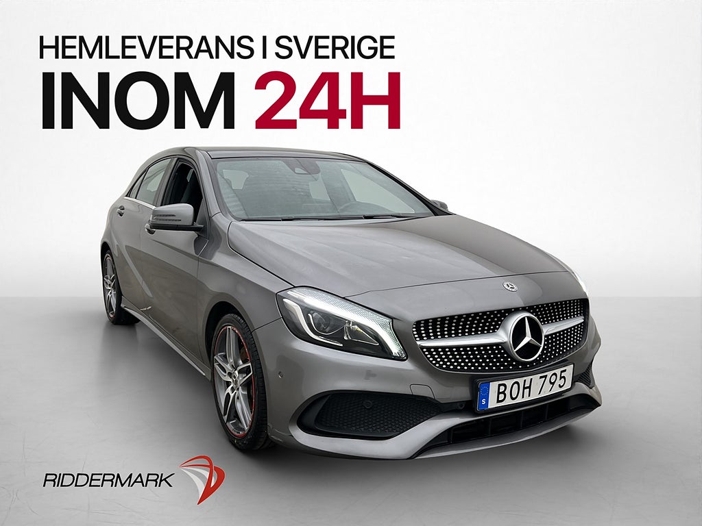 Mercedes-Benz A180 AMG Line 109hk Panorama Kamera Pano