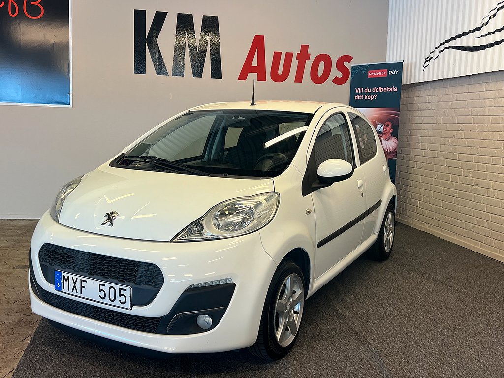 Peugeot 107 5-dörrar 1.0 Euro 5