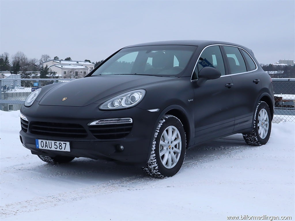 Porsche Cayenne S Hybrid 3.0 4WD 380hk S/V-hjul Drag Sv.såld