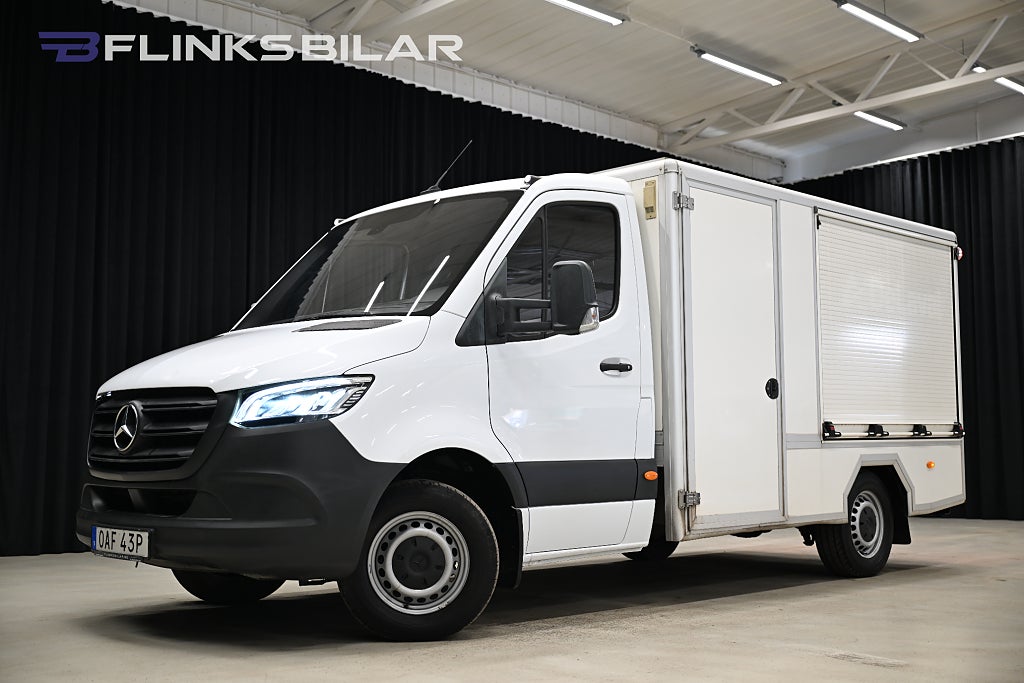 Mercedes-Benz Sprinter 316 Servicebil|Påbyggnad|AlucaInredd|Uppvärmt-Skåp|Moms