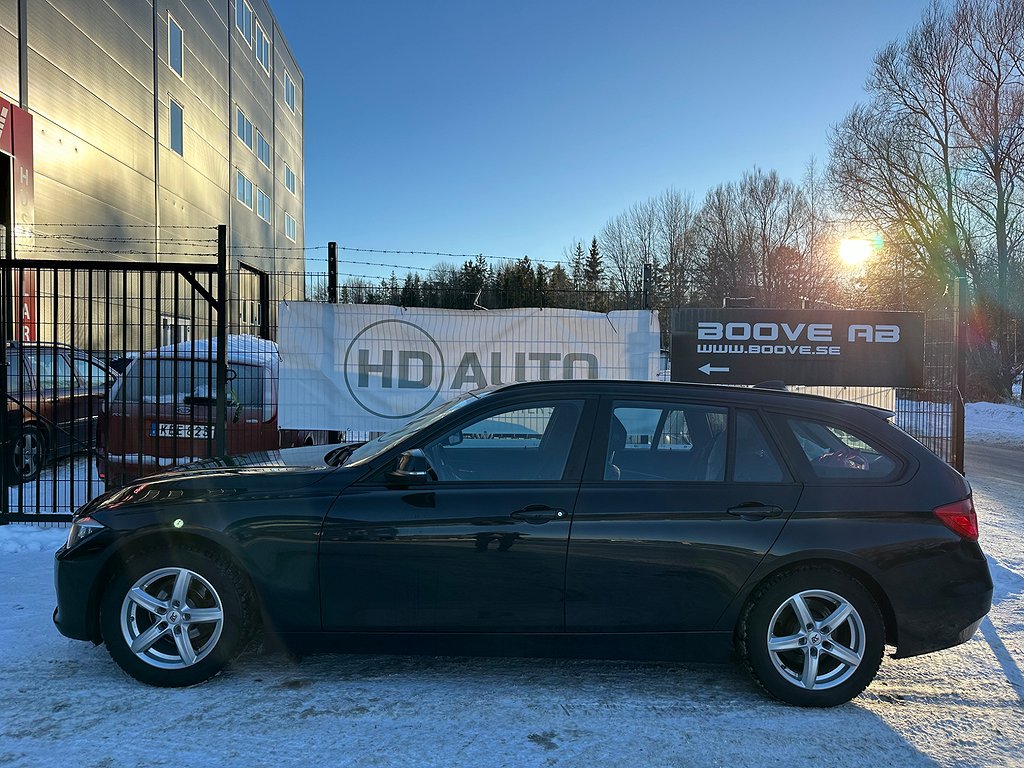 BMW 318 d Touring Nyservad Vinterhjul PDC Svensksåld