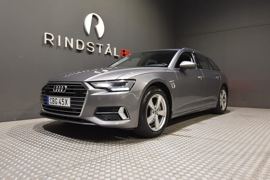 Audi A6 Avant 40 TDI quattro 204 HK AUT Q SPORT D-VÄRM DRAG NAVI 18\"