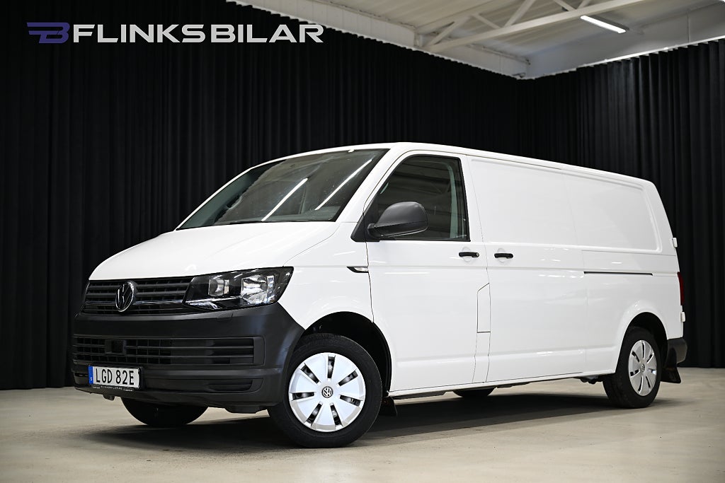 Volkswagen Transporter DSG 150HK L2|Dubbeldörr|Värmare|EnÄgare|PDC|Leasbar