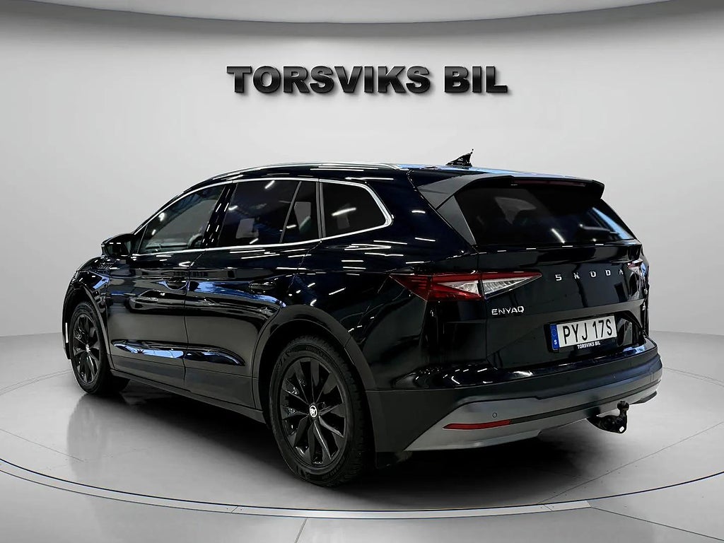 Skoda Enyaq iV iV80, Plus 204HK S&V hjul, Nybytt framruta, 3,95% Ränta - miniatyr 4