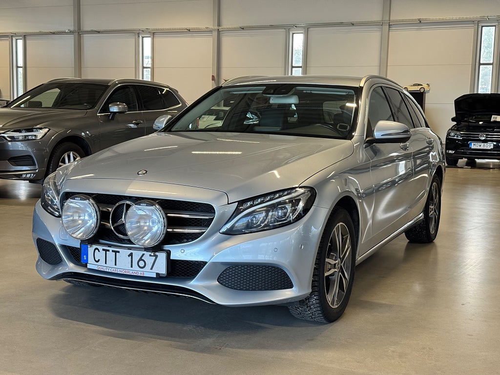 Mercedes-Benz C 220 T AUD 4WD DRAG V-HJUL DUBB DRAG KAMERA