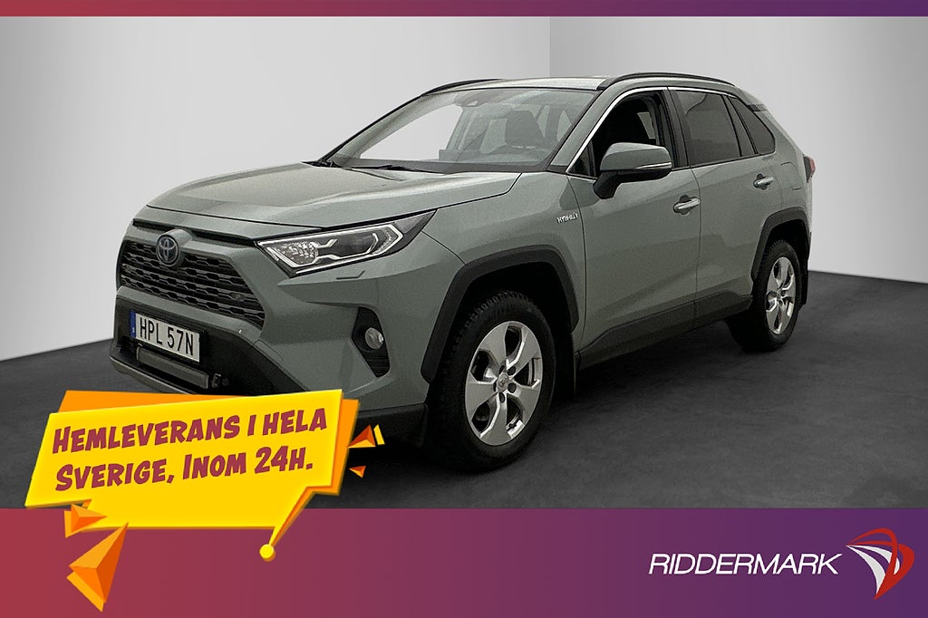 Toyota RAV4 Hybrid AWD Executive Värmare Drag Kamera Skinn
