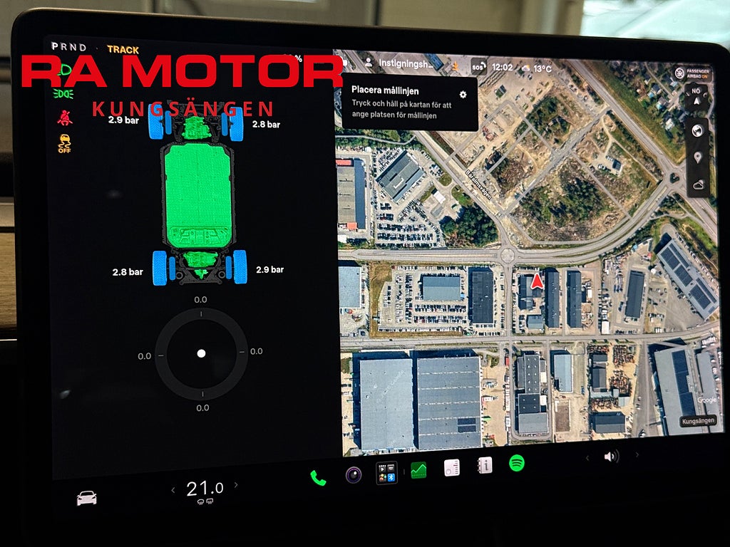 Tesla Model 3 Performance 513hk AWD | Pano | Skinn | Kamera | AP