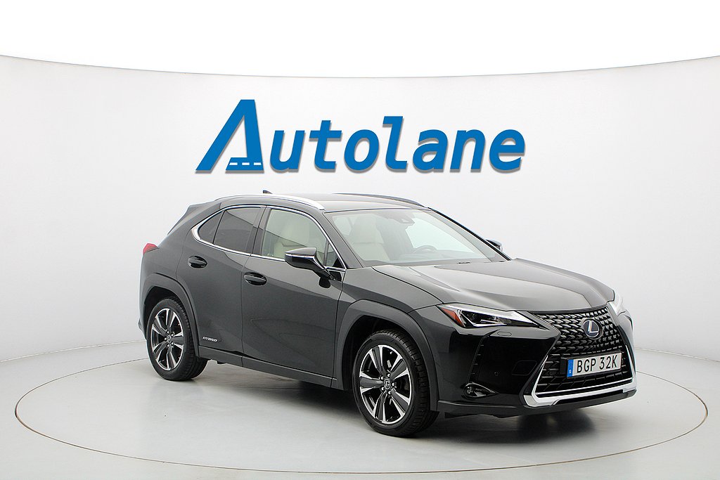 Lexus UX 250h CVT Premium, Teknikpaket, Skinn, Kamera 184hk