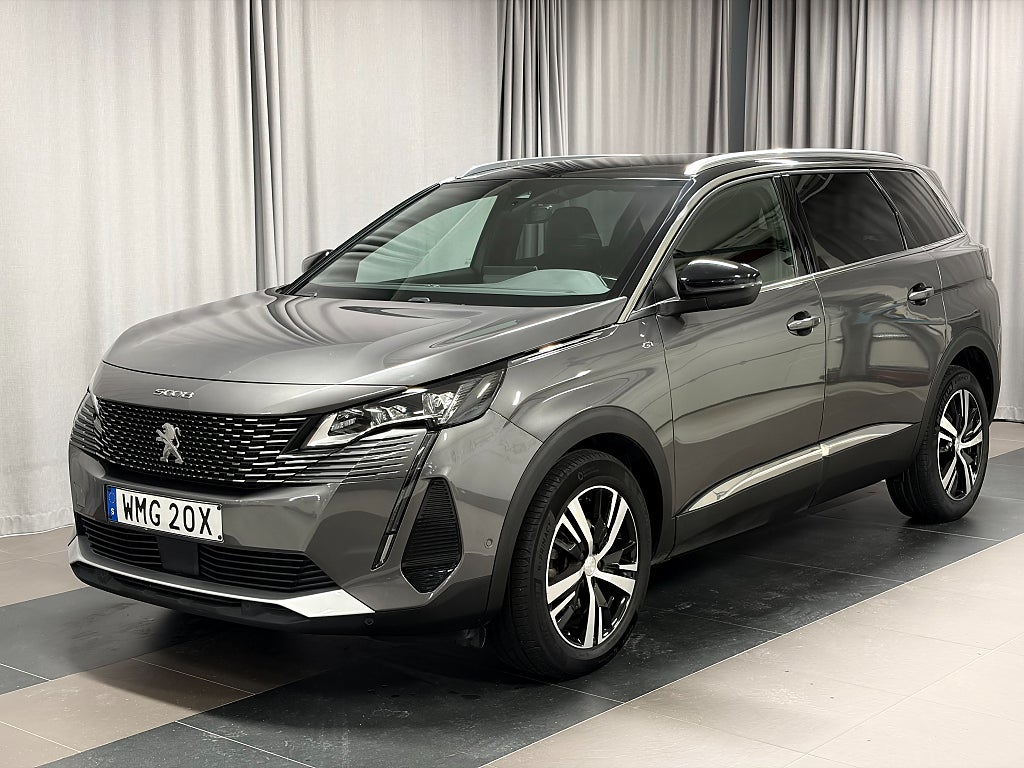 Peugeot 5008 GT PT 130 AUT8 7-Sits Inkl. Vinterhjul