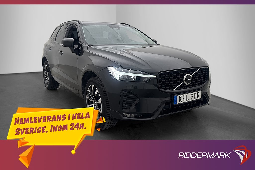 Volvo XC60 B4 Plus Dark Värmare Läder BLIS  Kamera Drag MOMS