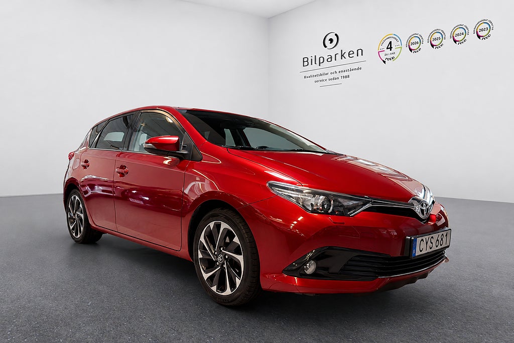Toyota Auris 1.2 Turbo | Active Plus | Kamera | Dragkrok | 116hk