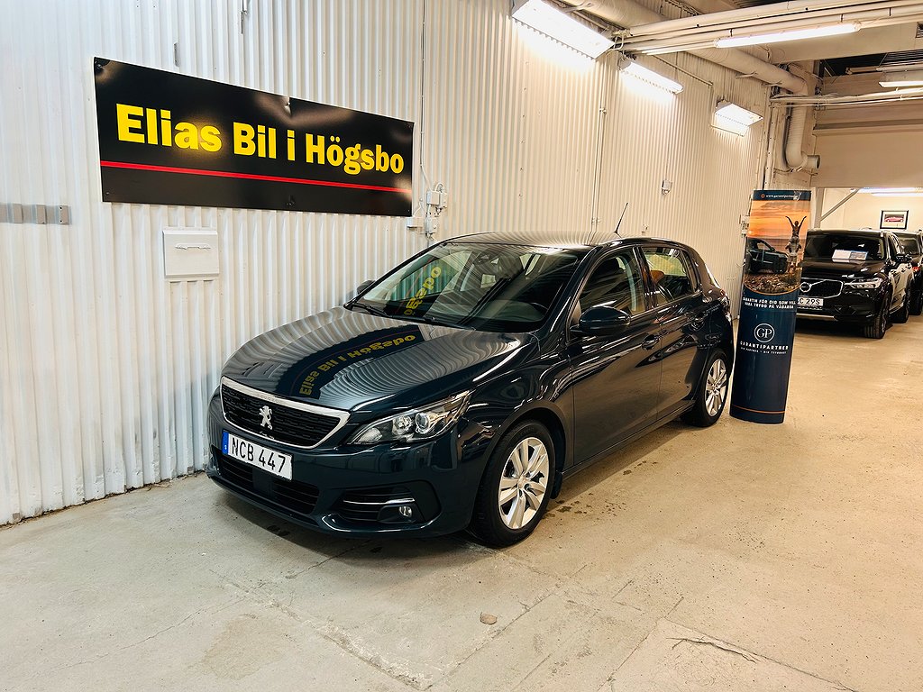 Peugeot 308 1.5 BlueHDi Active Euro 6-1 ägare-Svensksåld