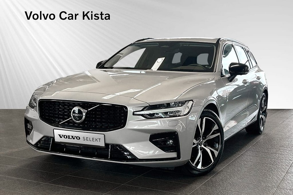 Volvo V60 B3 Bensin Plus Dark*0% RÄNTA* SELEKT, V-HJUL INGÅR