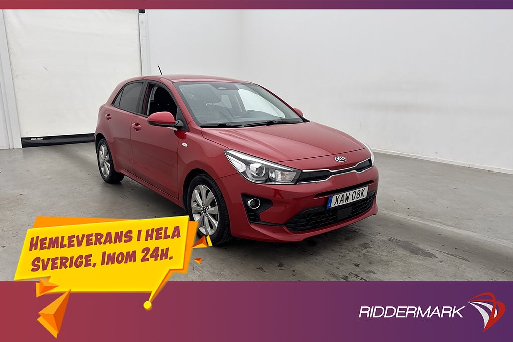 Kia Rio 1.0 T-GDI 100hk Advance Kamera CarPlay Rattvärme