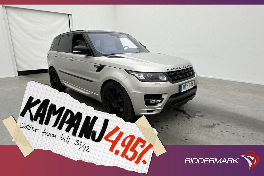 Land Rover Range Rover Sport 4WD 306hk Autobi 4,95% Ränta