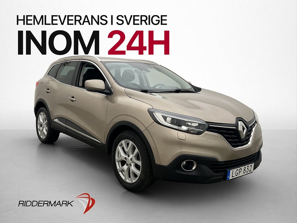 Renault Kadjar 1.6 dCi 4WD LIMITED M/K Värm Drag Farthållare