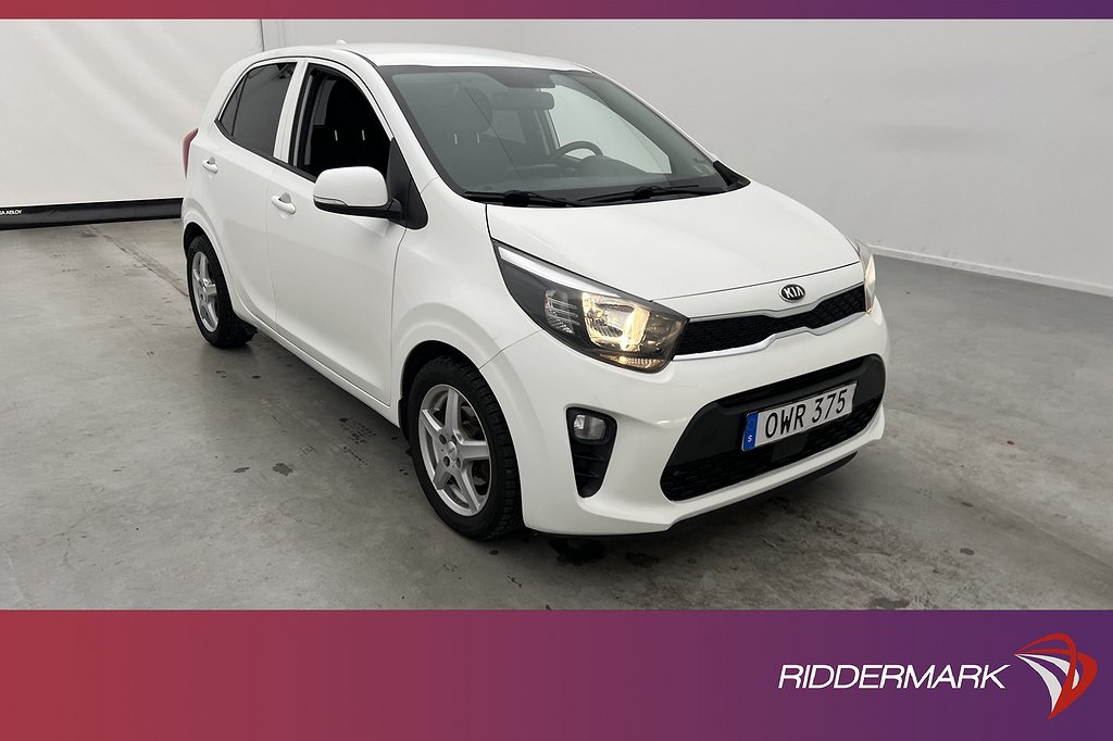 Kia Picanto 1.25 MPI 84hk Advance Kamera Rattvärme CarPlay