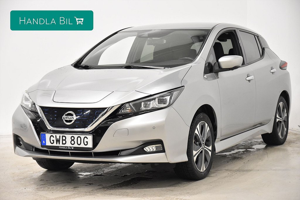 Nissan Leaf e+ 62 kWh Tekna 360º Rattvärme Navi 217hk