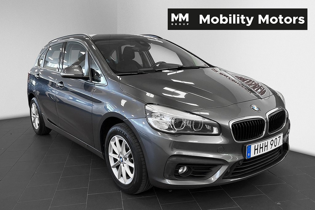 BMW 218 i Active Tourer Advantage Drag Kamera Kupévärmare