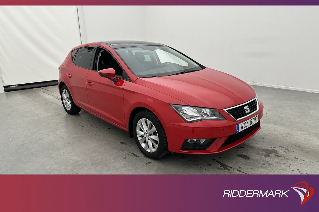 Seat Leon 1.0 TSI 115hk Style Pano Kamera Keyless Välservad