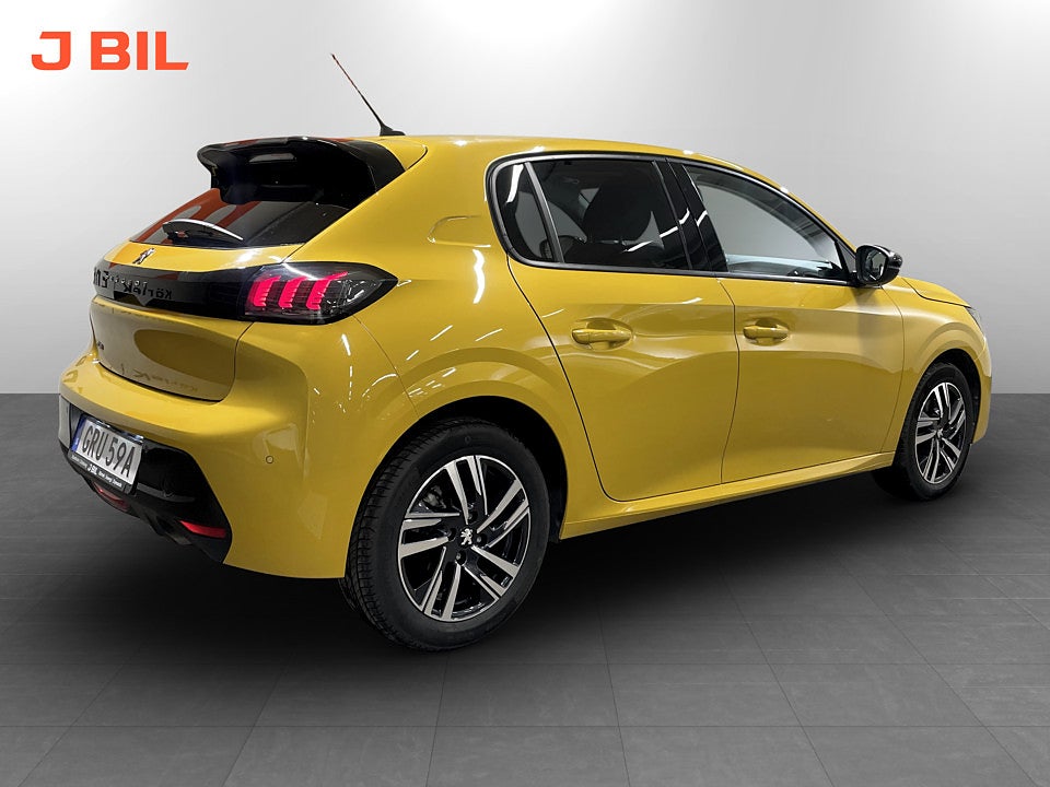 Bild på Peugeot 208 Allure 1.2 PT 100hk Aut - B-KAMERA, CARPLAY