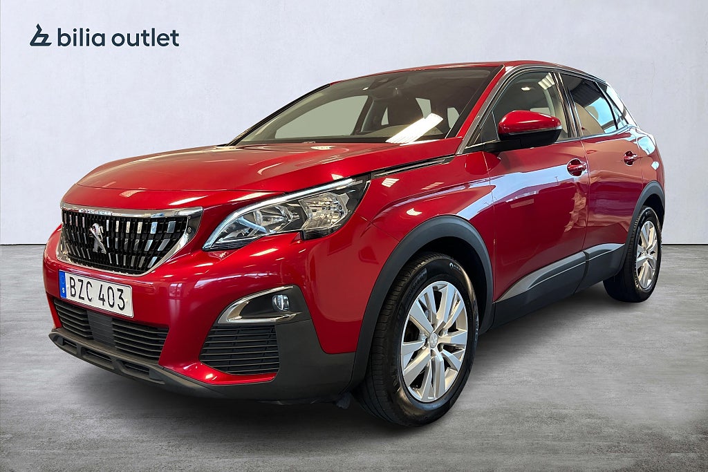 Peugeot 3008 1.2 PureTech 131hk Active Dragkrok CarPlay Kamrem bytt