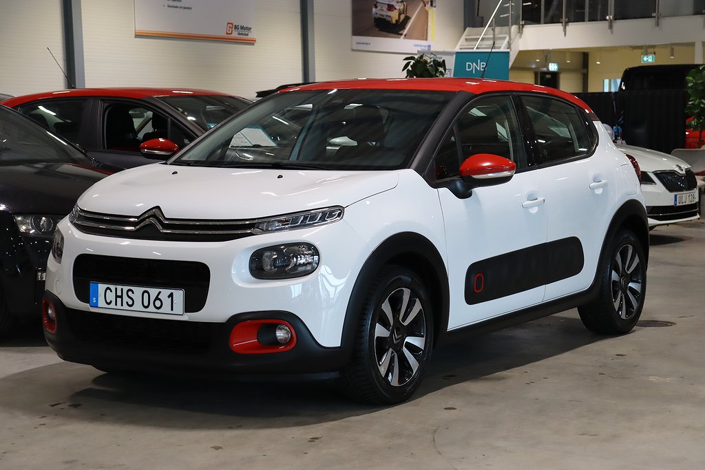 Citroën C3 1.2 VTi 82HK Feel Farthållare 