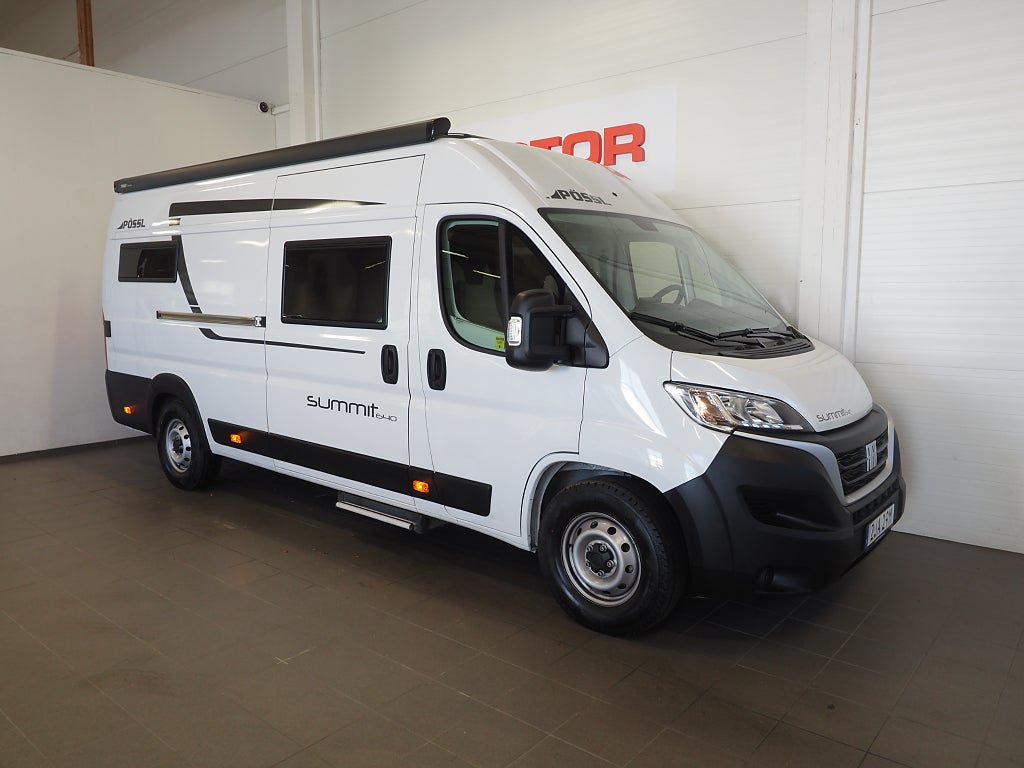 Pössl Summit 640 Långbädd Backkamera Markis Plåtis 2023