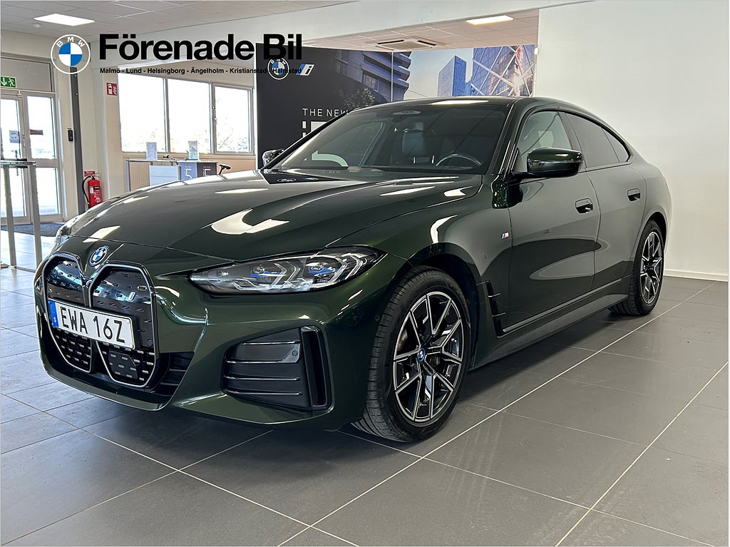 BMW i4 eDrive40 M-Sport Keyless Elstolar Adaptiv Farthållare