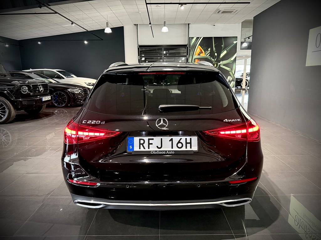 Mercedes-Benz C 220 d 4MATIC Avantgarde Värmare Drag Advancedpaket Plus - bild 12
